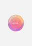 Sunset Sticker 4"x4"