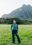 Rumi Fleece Corduroy Flare Pant - Empress Green