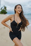 Solara Shorts Bodysuit - Midnight