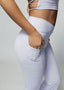 Renata Flare Legging - Lilac