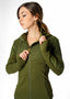 Lazuli Jacket - Juniper Green Savage Babe