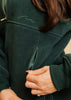 Load image into Gallery viewer, Rumi Fleece Crew Jacket - Empress Green