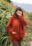 Preorder: Slouchy Sienna Sherpa Jacket Full Zip - Amber