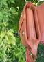 Leora Day Satchel (Vegan) - Tangerine