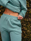 Preorder: Baddies Plush Sweatpants - Mint Cream