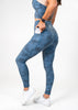 Load image into Gallery viewer, Mosaic Legging - Aegean Blue Savage Babe